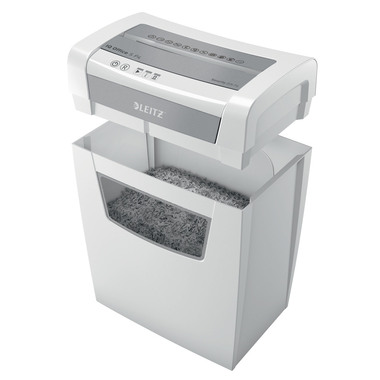 LEITZ Aktenvernichter IQ Office 8099-00-00 P4, 12 Blatt sehr leise
