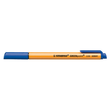 STABILO Faserschr. GREENpoint 0,8mm 6088/41 blau