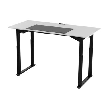 Ultradesk Table de jeu Uplift Noir/Blanc