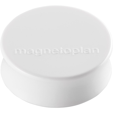MAGNETOPLAN Aimant Ergo Large 10 pcs. 1665000 blanc 34mm