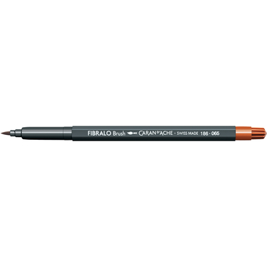 CARAN D'ACHE Classic Fibralo Brush 186.065 rouge brun