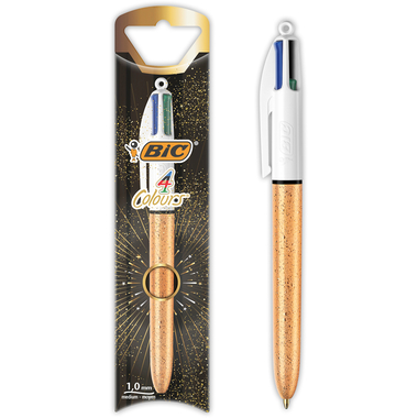 BIC Stylo à bille Party 992668 4 Colours