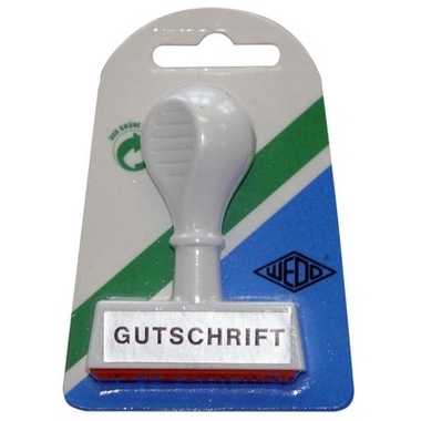 WEDO Textstempel 193 23 Gutschrift