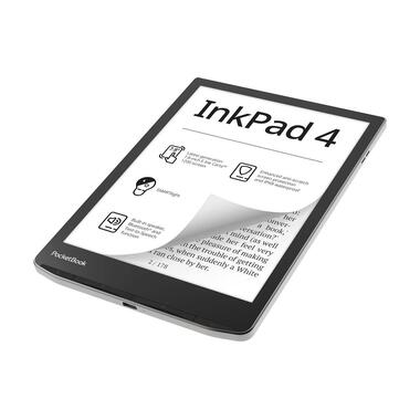 PocketBook E-Book Reader InkPad 4 Stardust Silver