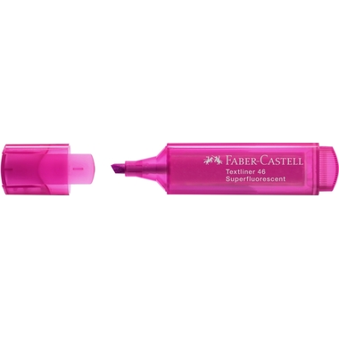 FABER-CASTELL Textmarker TL 46 Superfluor 154628 pink