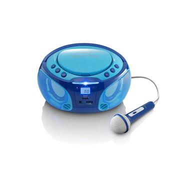 Lenco Radio/lettore CD SCD-650 Blu