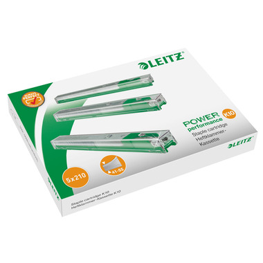 LEITZ Cartucce graffetta K10 5593-00-00 verde 1050 pezzi