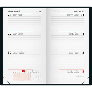 RIDOIDE Agenda International 2027 7016915017.27 1S/2P Endless ML 8.7x15.3cm