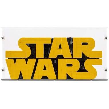 iDisplayit Présentoir en acrylique pour le logo Star Wars en briques LEGO 75407
