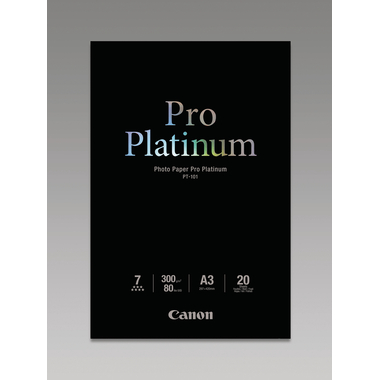 CANON Pro Platinum Photo Paper A3 PT101A3 InkJet glossy 300g 20 Blatt