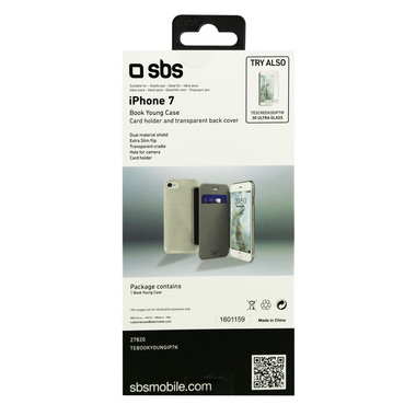 Custodia a libro Bookyoung per iPhone 7