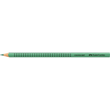 FABER-CASTELL Crayon de couleur Grip 112491 vert metallic