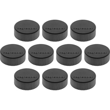 MAGNETOPLAN Magnet Discofix Magnum 1660012 schwarz, ca. 2 kg 10 Stk.
