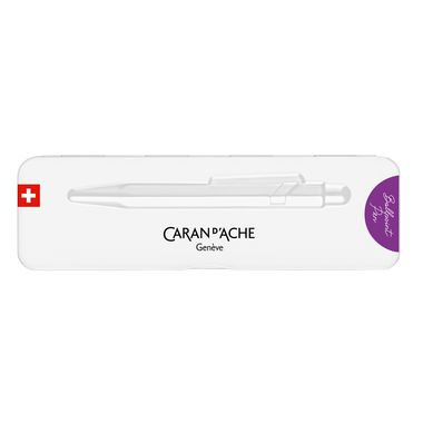 CARAN D'ACHE Kugelschreiber 849 Colormat-X 849.605 violet, Slimpack