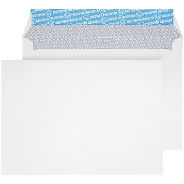 GOESSLER Couvert G-Line o/Fenster C5 2051 100g, weiss 500 Stück