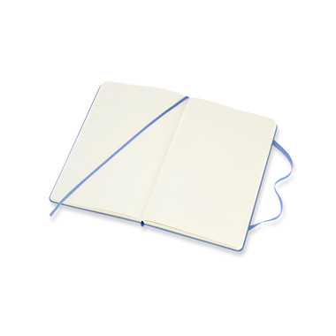 MOLESKINE Notizbuch HC L/A5 850826 blanko,hortensienblau,208 S.