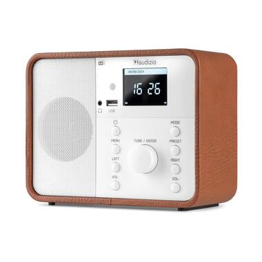 Audizio Internet Radio Nardo Brown/White