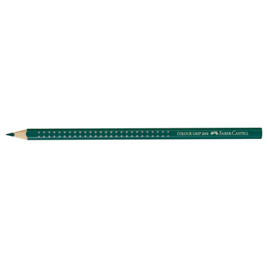 FABER-CASTELL Farbstift Colour Grip 112458 kobaltgrün tief