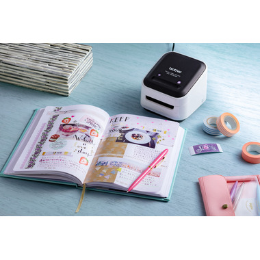 BROTHER Full Colour Label Printer VC-500W ZINK Zero Ink 50x420mm