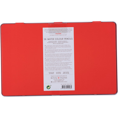 BRUYNZEEL Aquarellfarbstifte Expression 60313036 36 Farben Metalletui