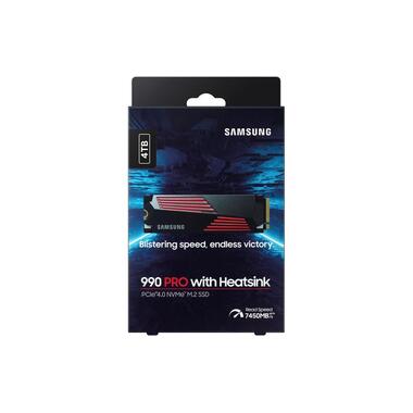 Samsung SSD 990 PRO Heatsink M.2 2280 NVMe 4000 GB 