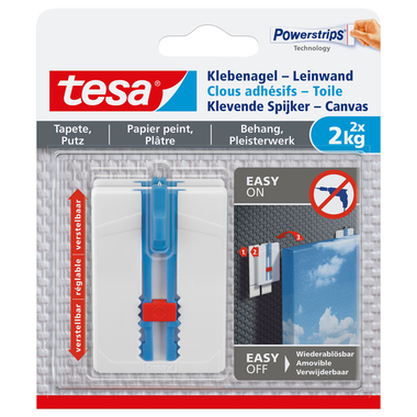 TESA Pin adh. 2x2kg 77779-00000 Papier peint & plâtre