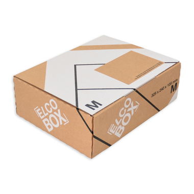 ELCO Emballage d'envoi M 28833.25 marron/blanc 325x240x105mm