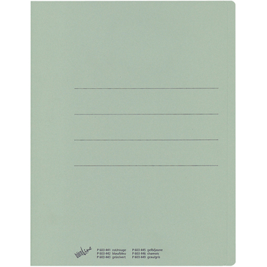 BÜROLINE Einlagemappe Recycling A4 25040030PE1U grün 240g/m2 100 Stück