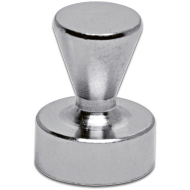 MAUL Neodym-Kegelmagnet 12mm 6168696 Set, 3,5kg 5 Stück