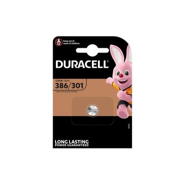 Duracell pila a bottone ossido d'argento 386 / 301, 1 pezzo