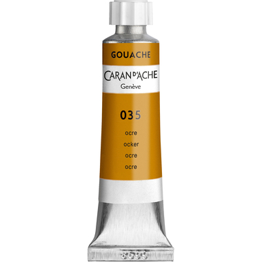 CARAN D'ACHE Couleur opaque Gouache 10ml 2001.035 ocre