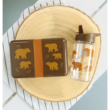 ALLC Lunchbox Ours SBBEBR48 brun 18x6x12cm