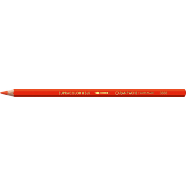 CARAN D'ACHE Crayon coul. Supracolor 3,8mm 3888.060 vermillon