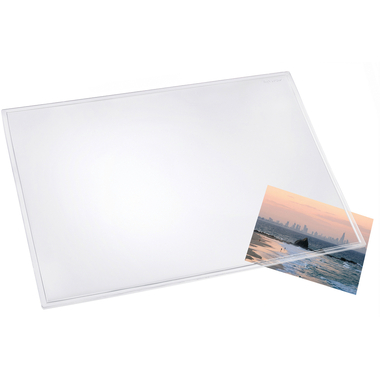 LÄUFER Schreibunterl. Durella 50x70cm 43700 transparent klar