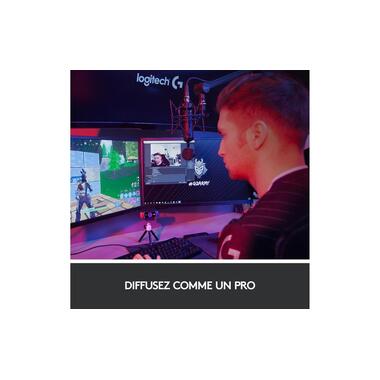 Logitech Webcam C922 Pro Stream , avec trépied, Full-HD 1080p, USB