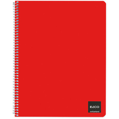 ELCO Quaderno spira.quad. 175x220mm 72882.07 bianco, 70g, 4mm, ass.50 fogli