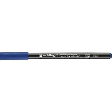 EDDING Porcellana Marker 4212 1-4mm E-4200 blu acciaio