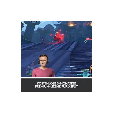 Logitech Webcam C922 Pro Stream, with tripod, Full HD 1080p, USB