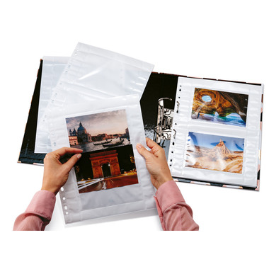 HERMA Dossier Fotophan 10x15cm 7586 4 pièces/10 feuilles