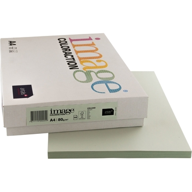 IMAGE COLORACTION Kopierpapier Iceland A4 291271 80g, grau 500 Blatt
