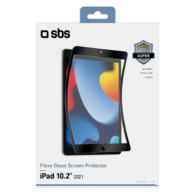 Protecteur d'écran complet en verre flexible pour iPad 10.2" 2021