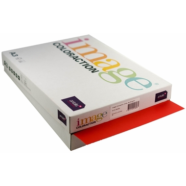 IMAGE COLORACTION Kopierpapier Chile A3 266469 80g, rot 500 Blatt