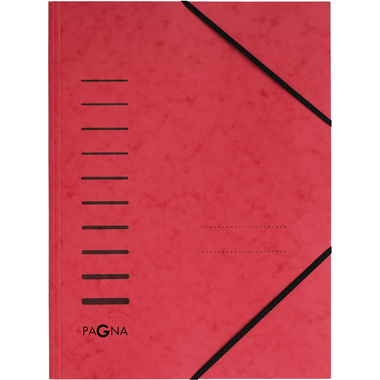 PAGNA Gummibandmappe A4 24001-01 rot