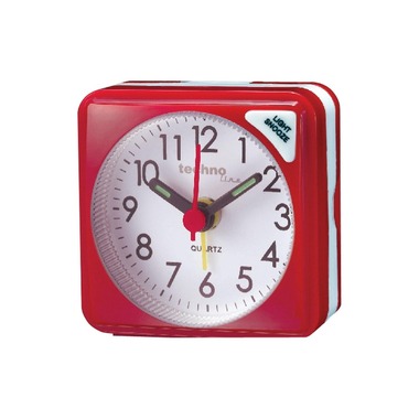 Technoline Réveil classique Modèle S Rouge