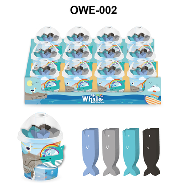 ROOST Gomma OWE-002 On Whale 4 pezzi