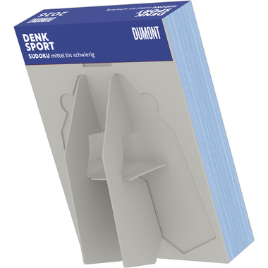 DUMONT Sudoku mittel-schwierig 2026 260714 DE 11.8x15.9cm