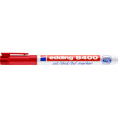 EDDING CD-Marker 8400 0,5-1mm 8400-2 rot