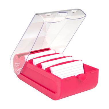 BIELLA Karteikartenbox Bunny A7 20879140U pink 13.2x8.5x25cm