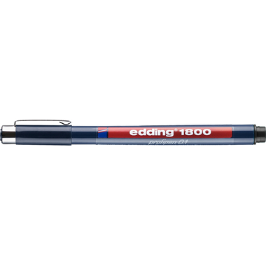 EDDING Profipen 1800 0.10-0.25mm 1800-1-01 noir