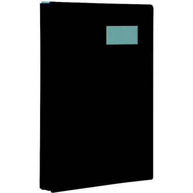 BIELLA Unterschriftenmappe A4 34342002U schwarz 20-teilig